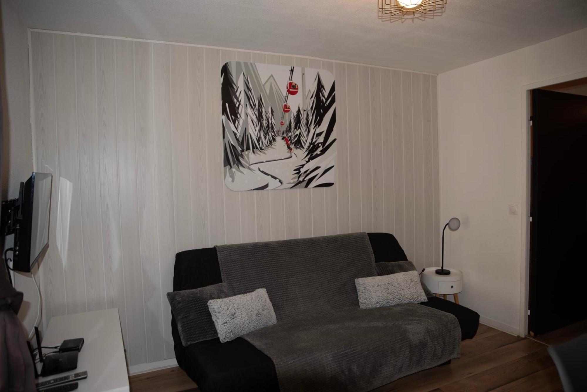 Poutran 2, Studio 4 Personnes Au Pied Des Pistes Avec Grande Terrasse Oz Екстер'єр фото